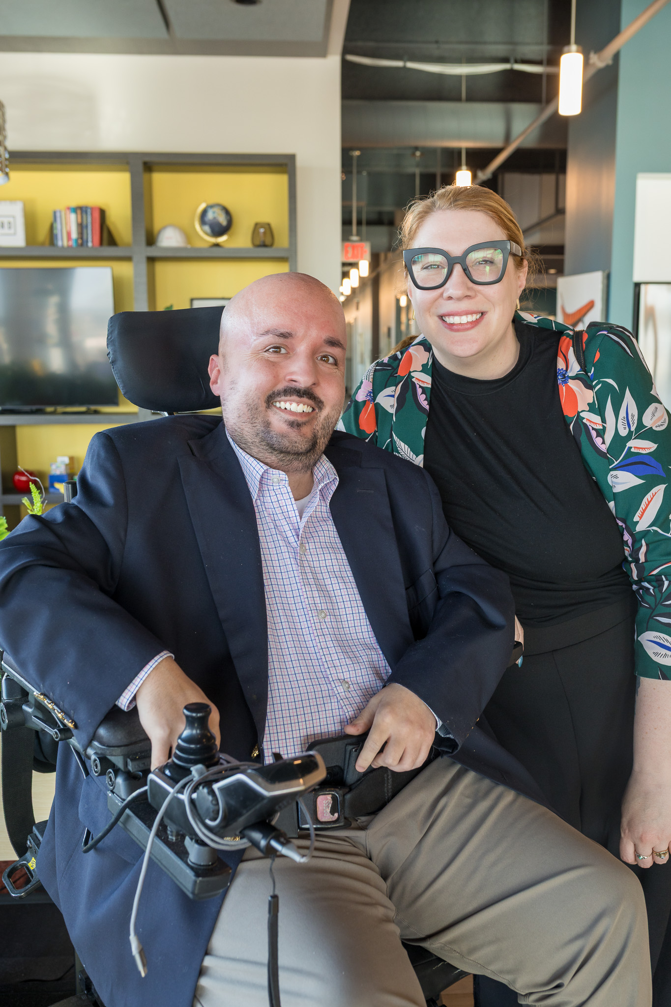 Brian Chao and guest.