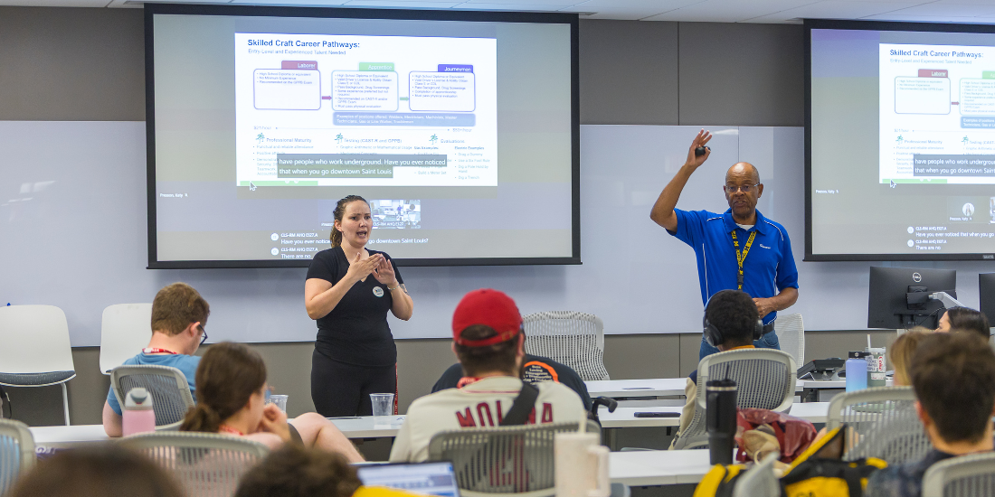 Learning about careers at Ameren.